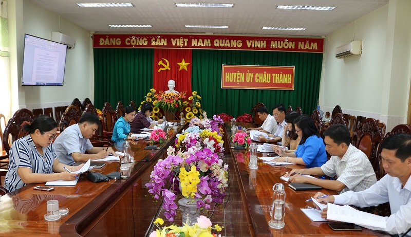 Châu Thành thông qua dự thảo Đề án “Phát triển giáo dục hướng nghiệp và giải quyết việc làm, giai đoạn 2020 - 2025 và định hướng đến năm 2030”